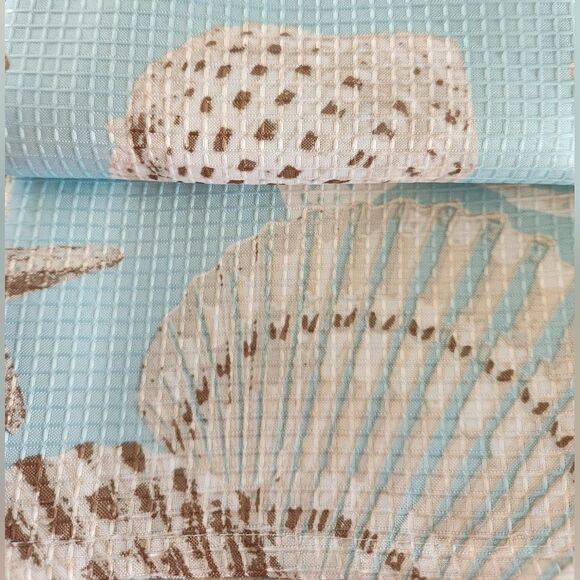 Coastal NWT Seashell Shower Curtain - Picture 3 of 4